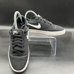 Nike Womens Size 7 SB Check Solarsoft 921463-010 Black Casual Shoes Sneakers